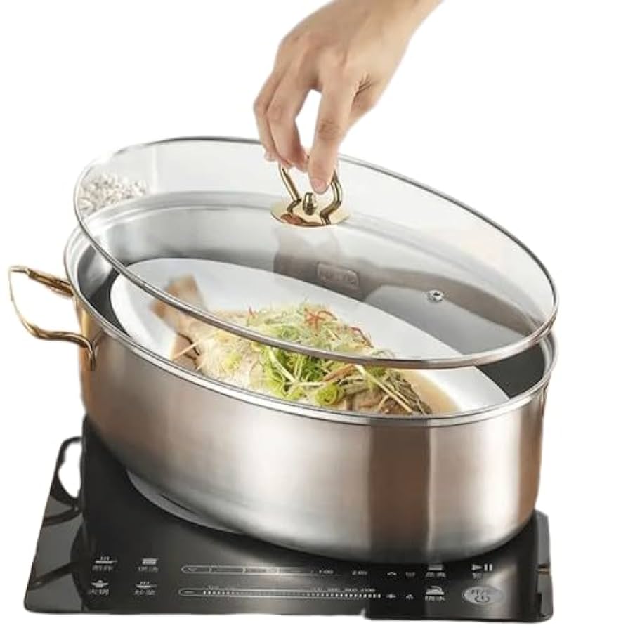 Queen深型鍋　ステンレススチール 蒸し器 imgrc0102486233.jpg